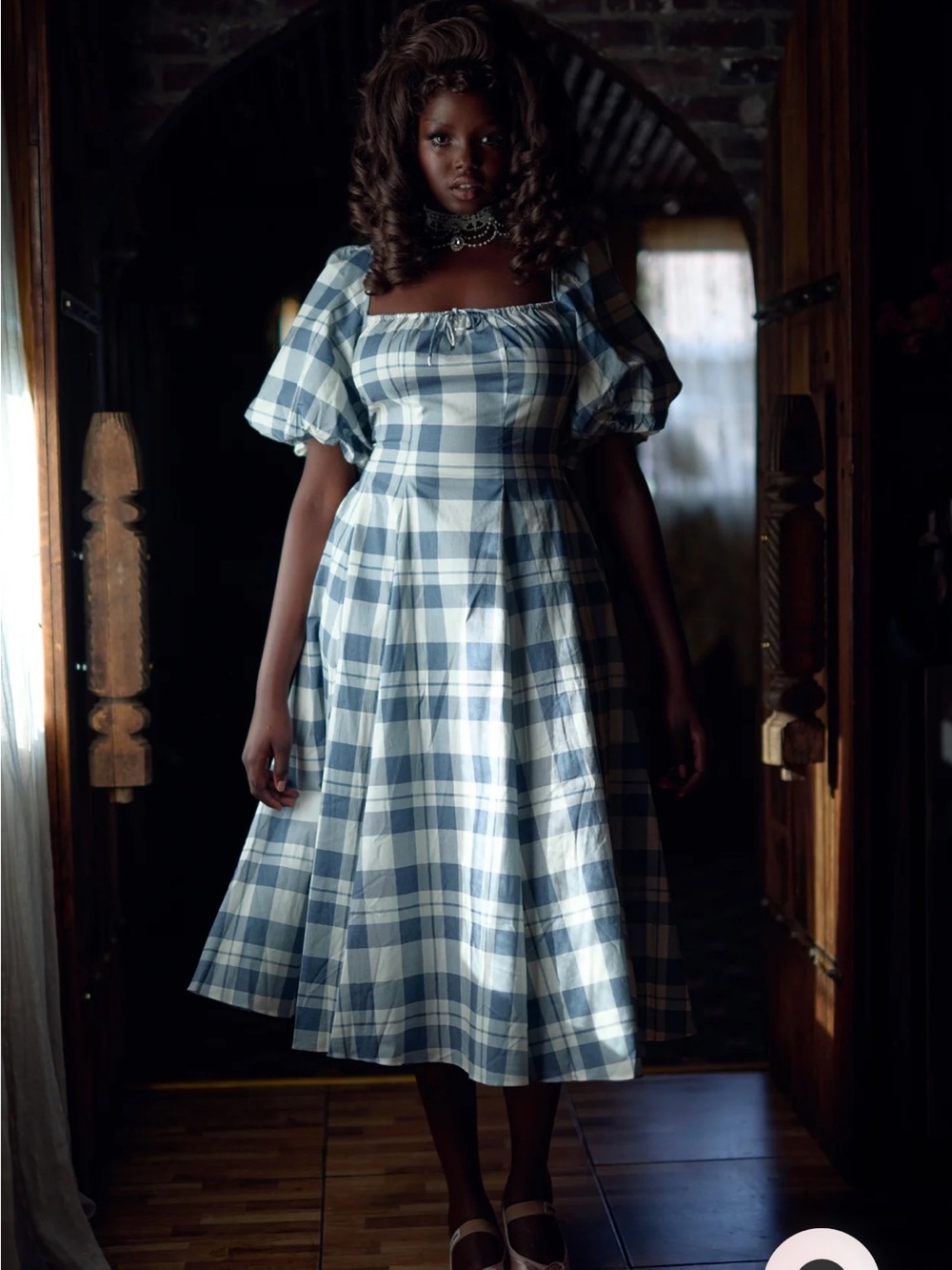 Selkie tea towel day dress